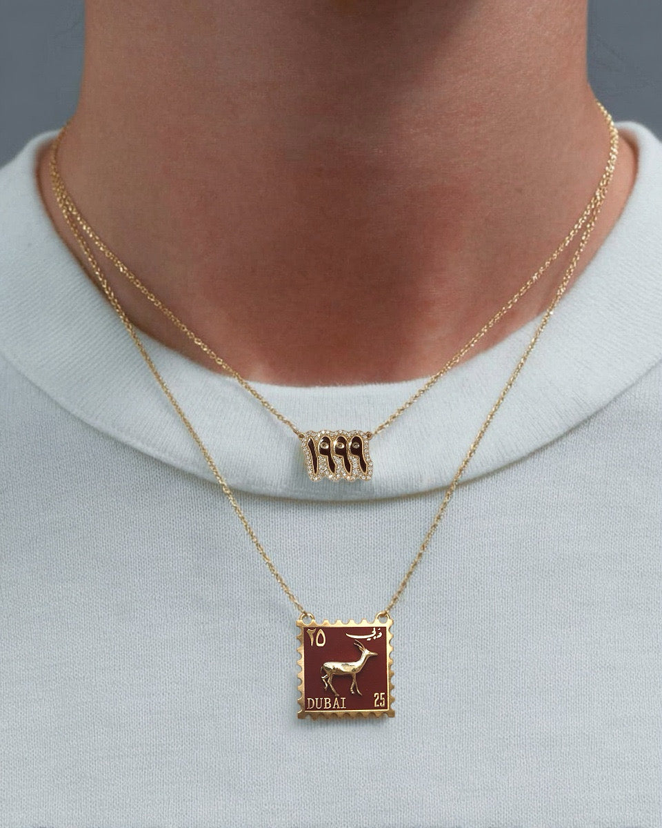 Number Necklace