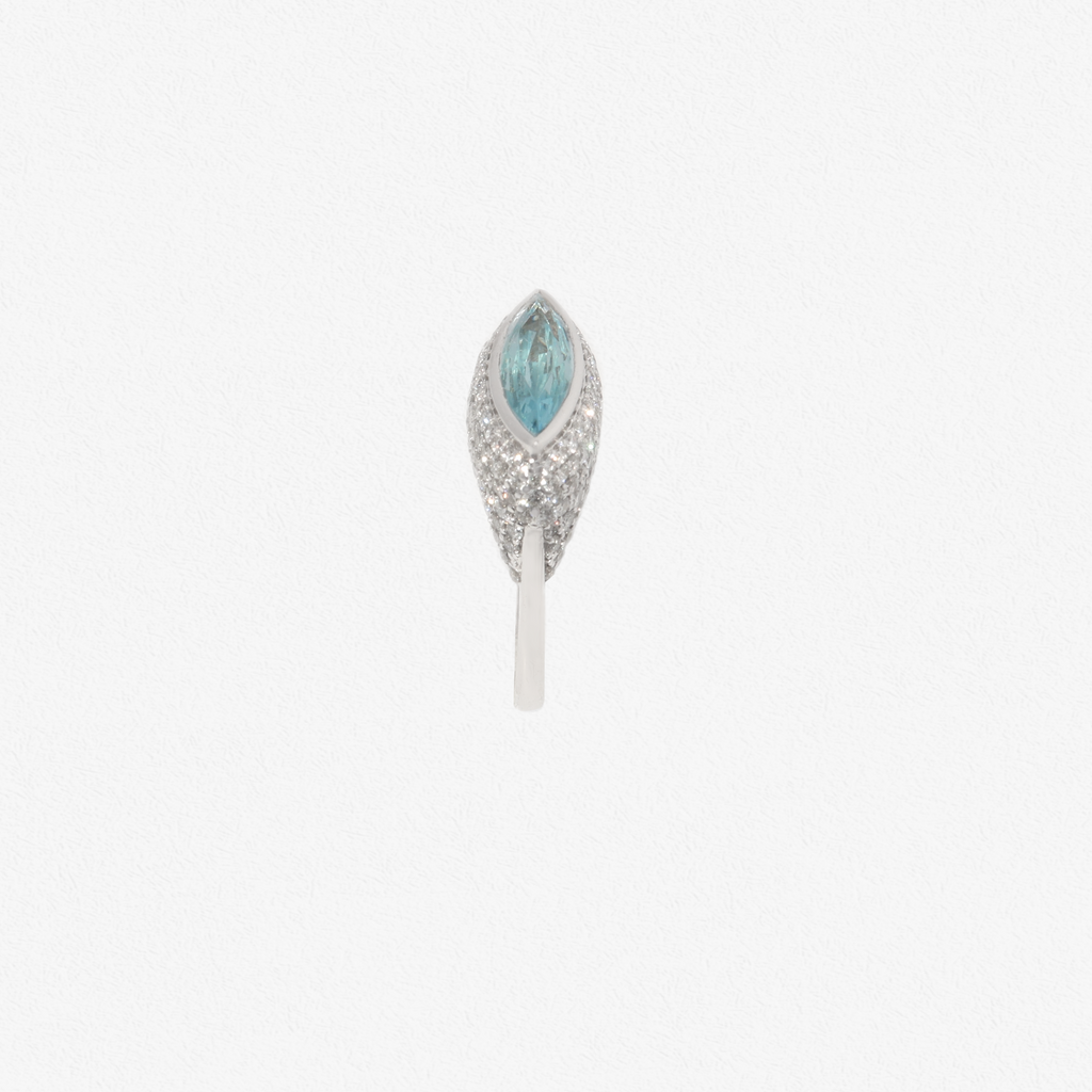 axis, aquamarine, ring