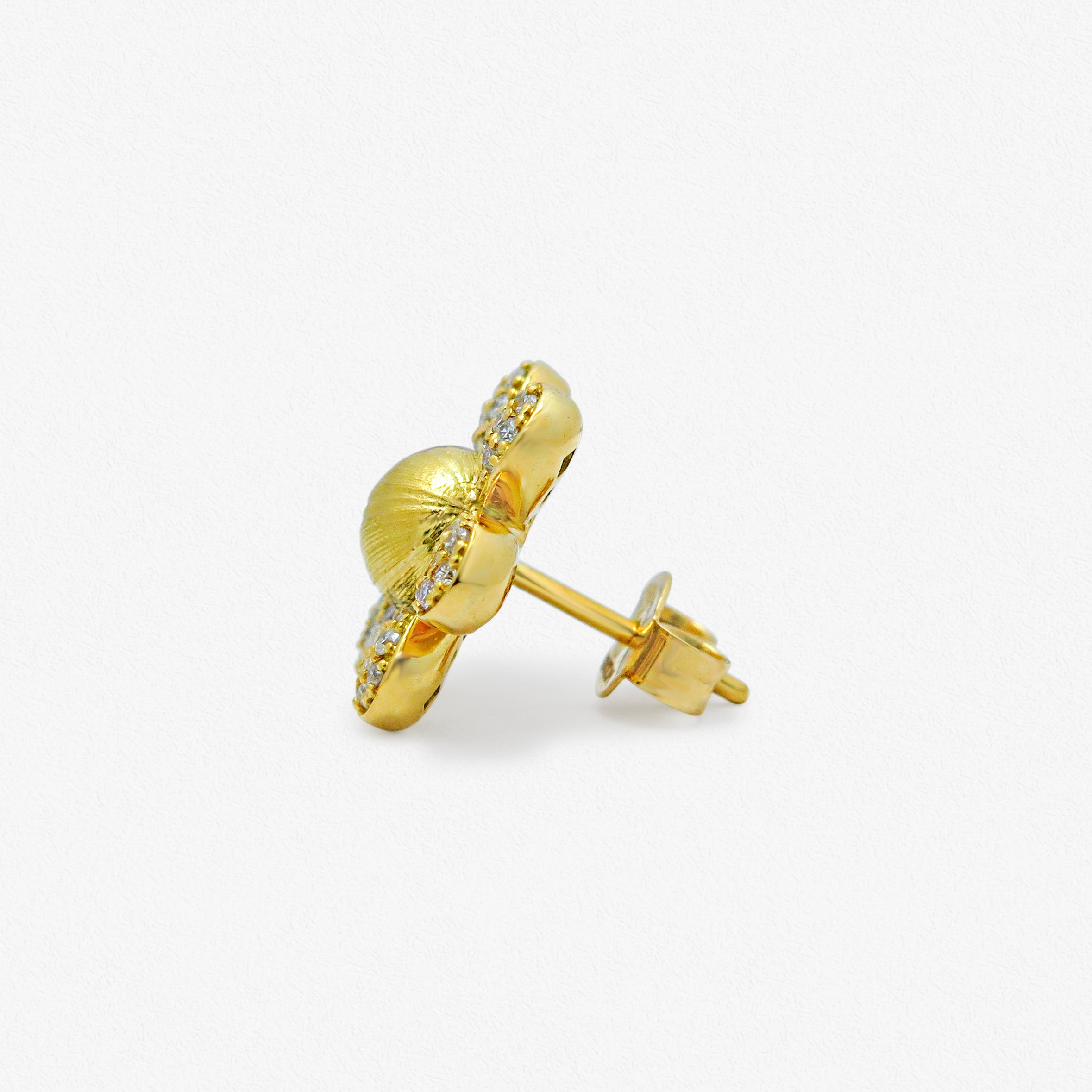 Diamond Daisy Earrings