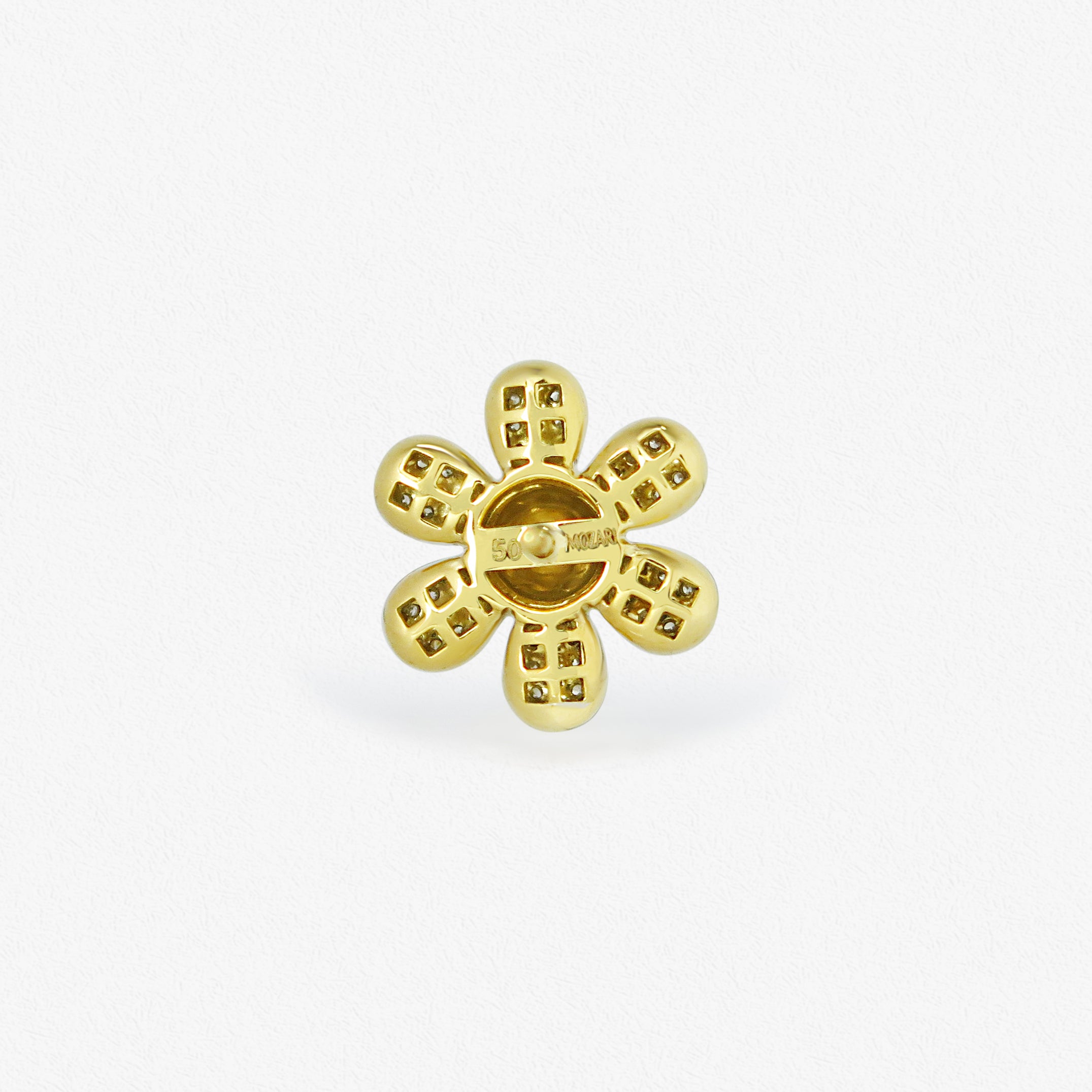 Diamond Daisy Earrings