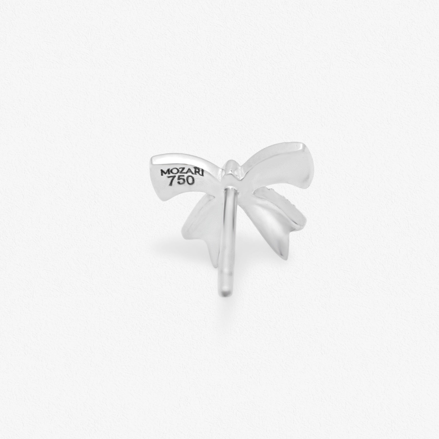 Single Ribbon Stud