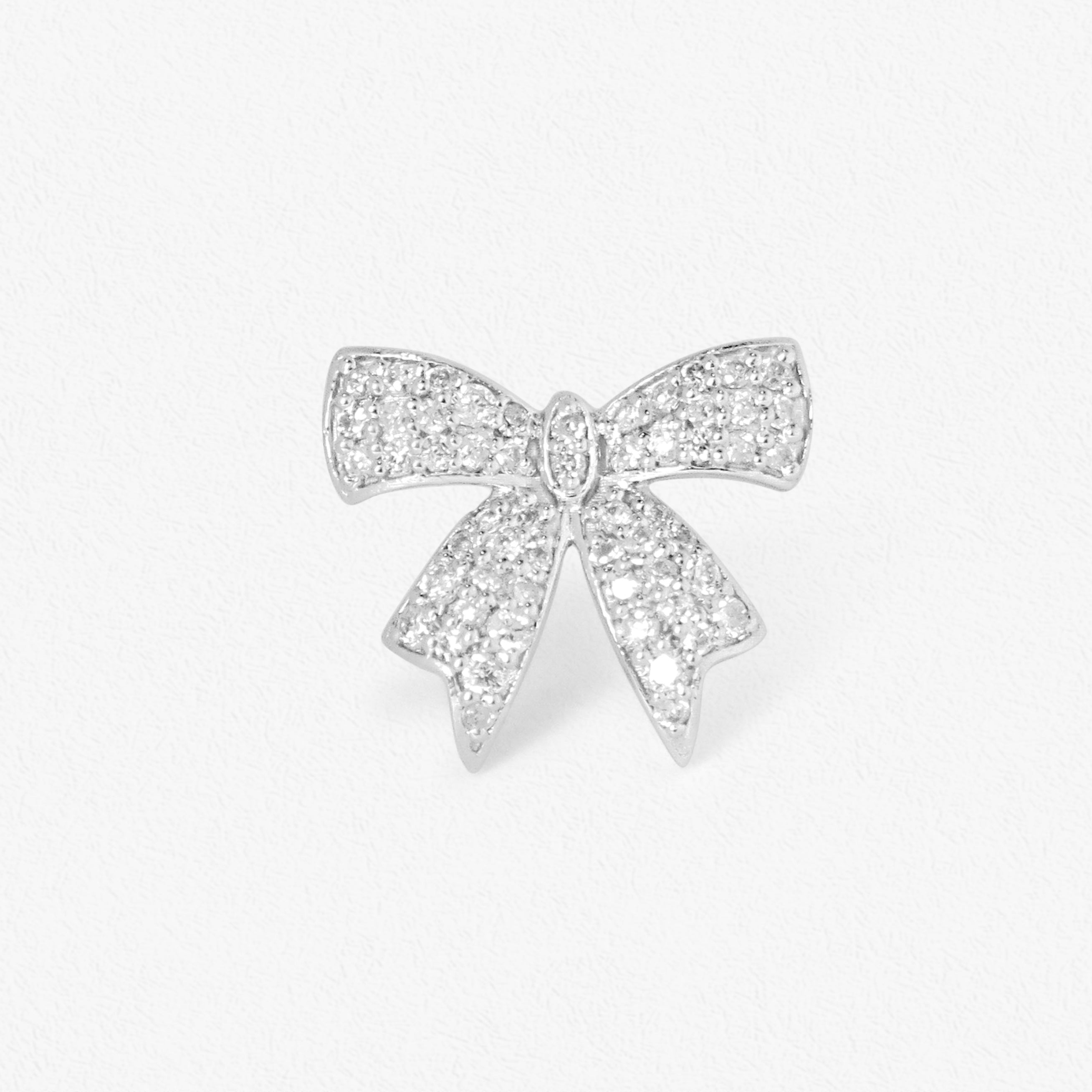 Single Ribbon Stud