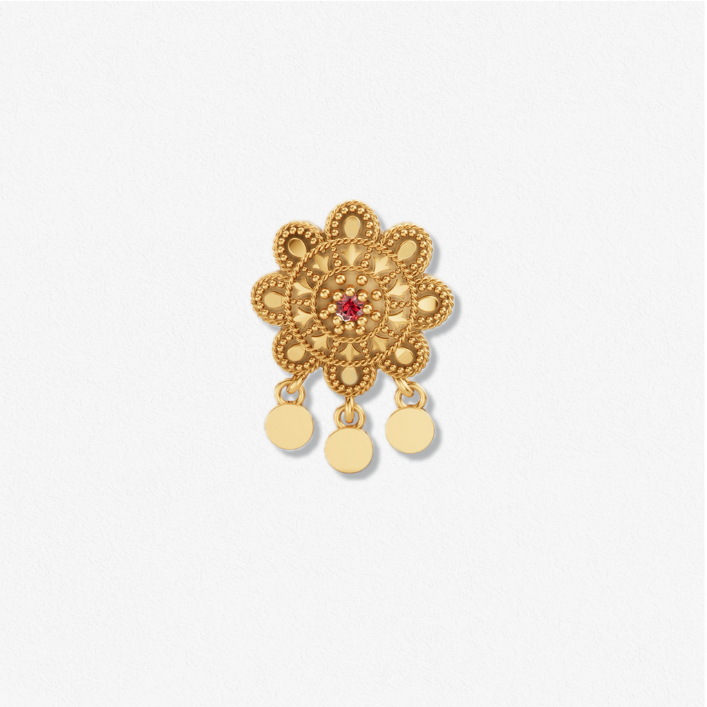 Halawiyat Studs "Big Flower"