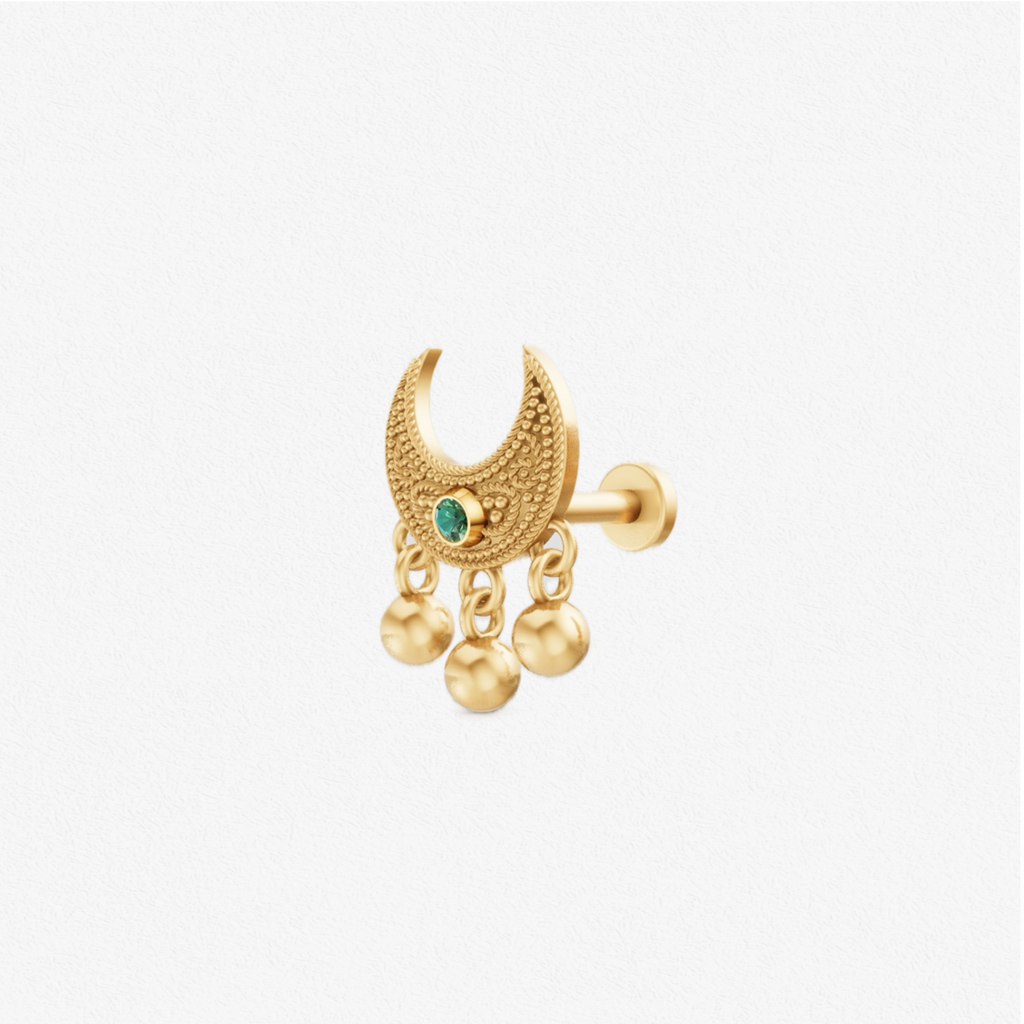 Halawiyat Studs "Crescent"