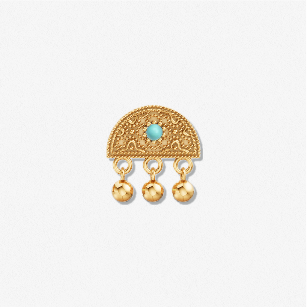 Halawiyat Studs "Half Circle"