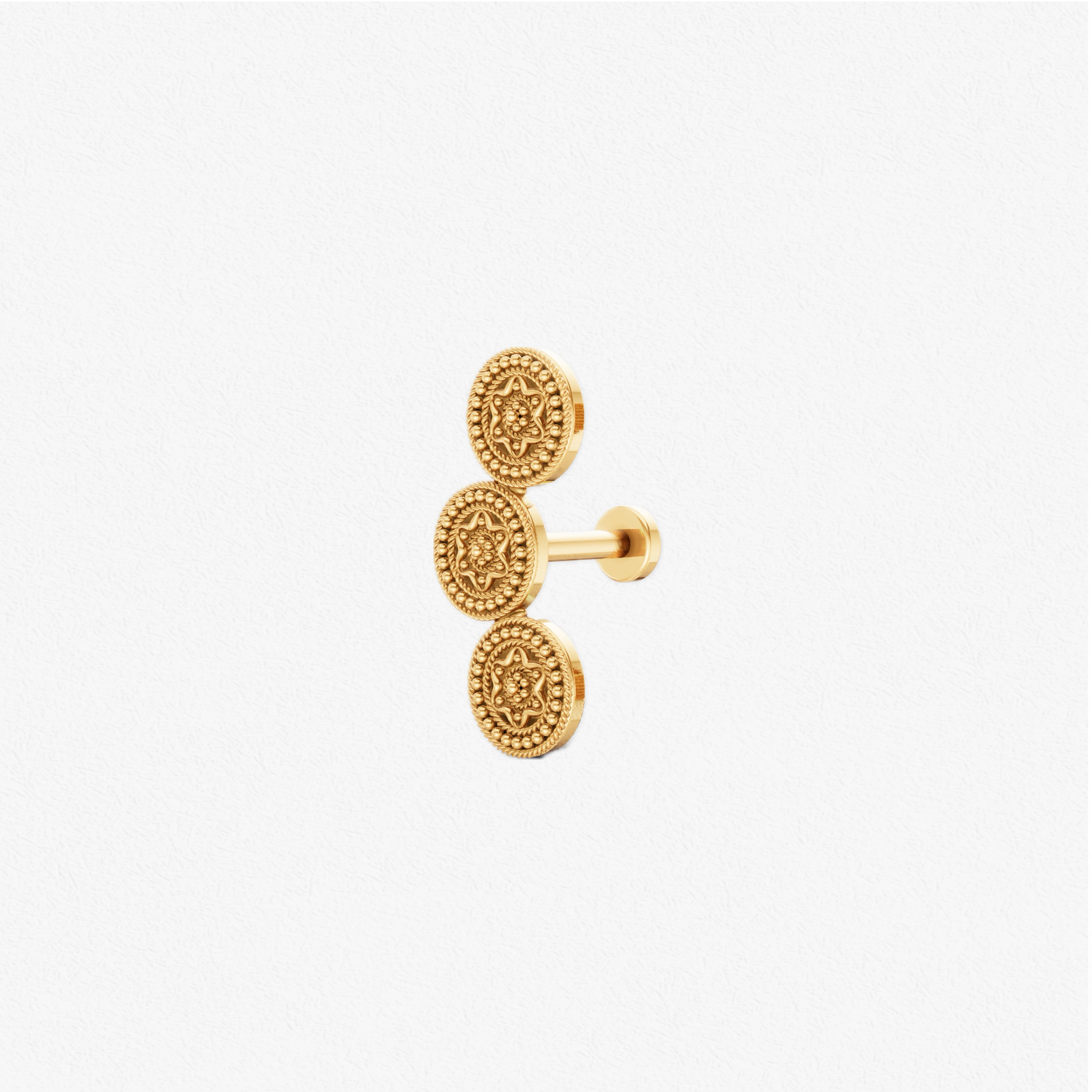 Halawiyat Studs "3-Circle"