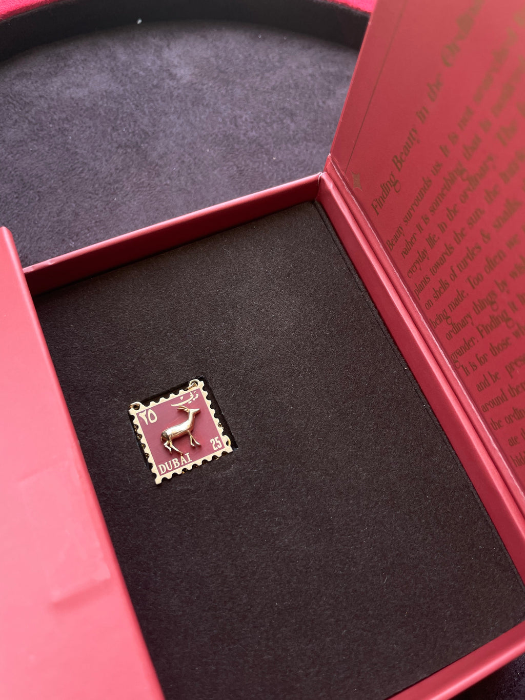UAE Stamp Necklace